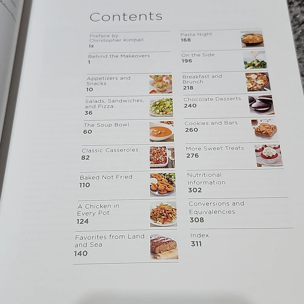 AMERICAN  TEST KITCHEN COMFORT FOOD MAKEOVERS FAVORITES MADE LIGHTER - Picture 6 of 15